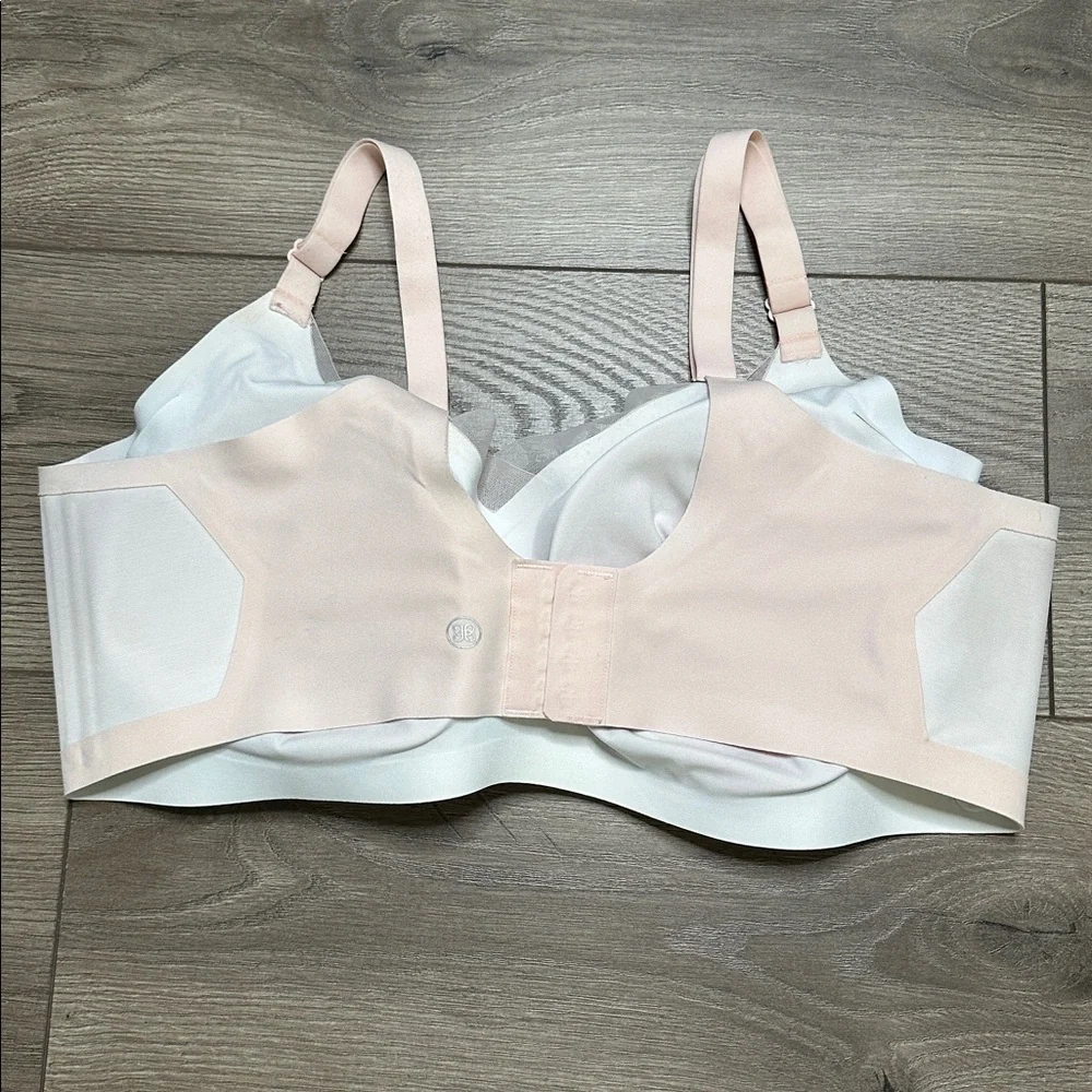 Honeylove Crossover Convertible Wireless Bra Blush‎ Pink Size 2X